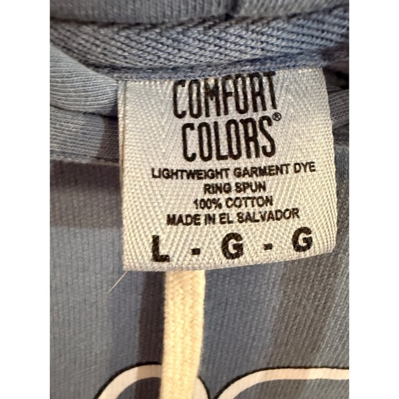 VTG MCA - Music Corporation of America - Pullover Hoodie - Size Large - Blue - Picture 3 of 4